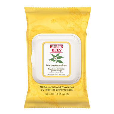 Burt's Bees White Tea Facial Cleansing Towelettes