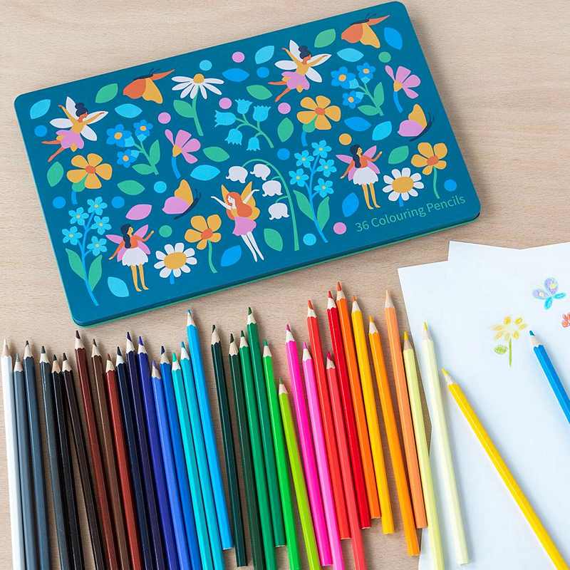 Fairies In The Garden 36 Colouring Pencils 29278 lifestyle