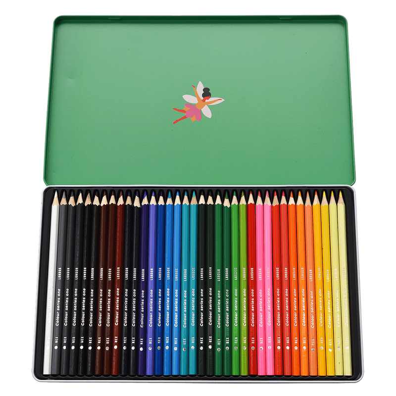 Fairies In The Garden 36 Colouring Pencils 29278 open