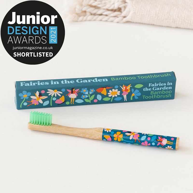 Fairies In The Garden Children's Bamboo Toothbrush 29307 lifestyle