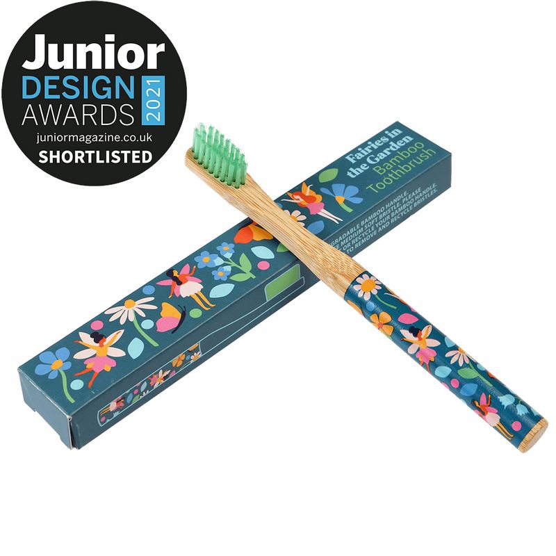 Fairies In The Garden Children's Bamboo Toothbrush 29307 main