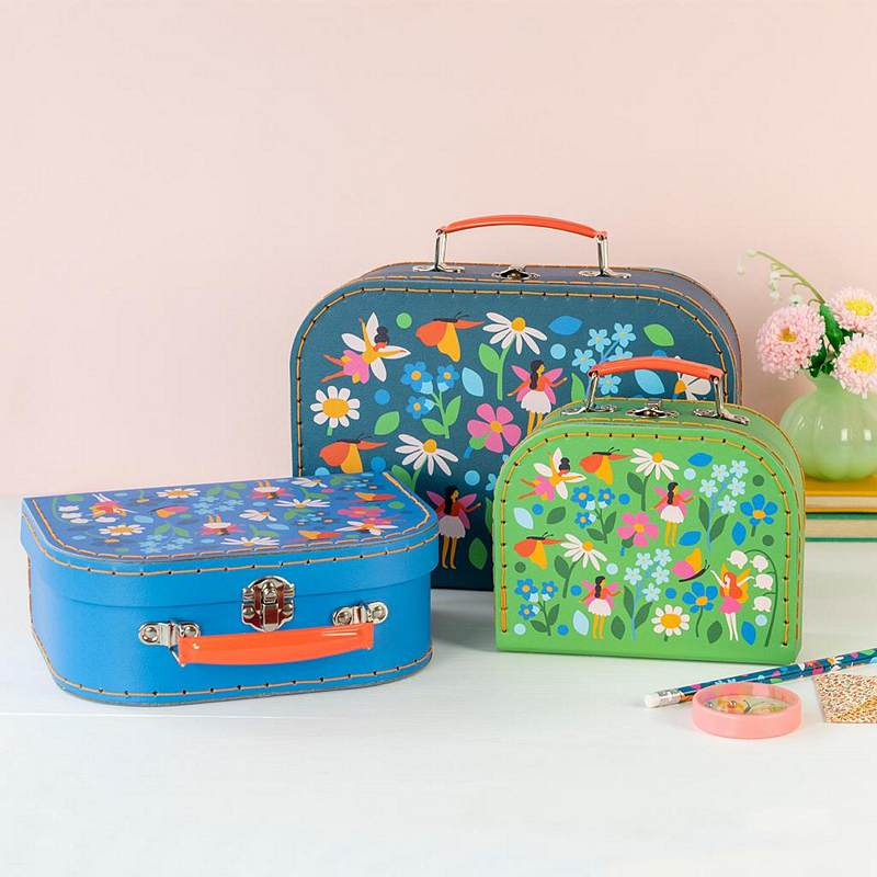 Fairies In The Garden Set Of 3 Mini Suitcases 29269 lifestyle