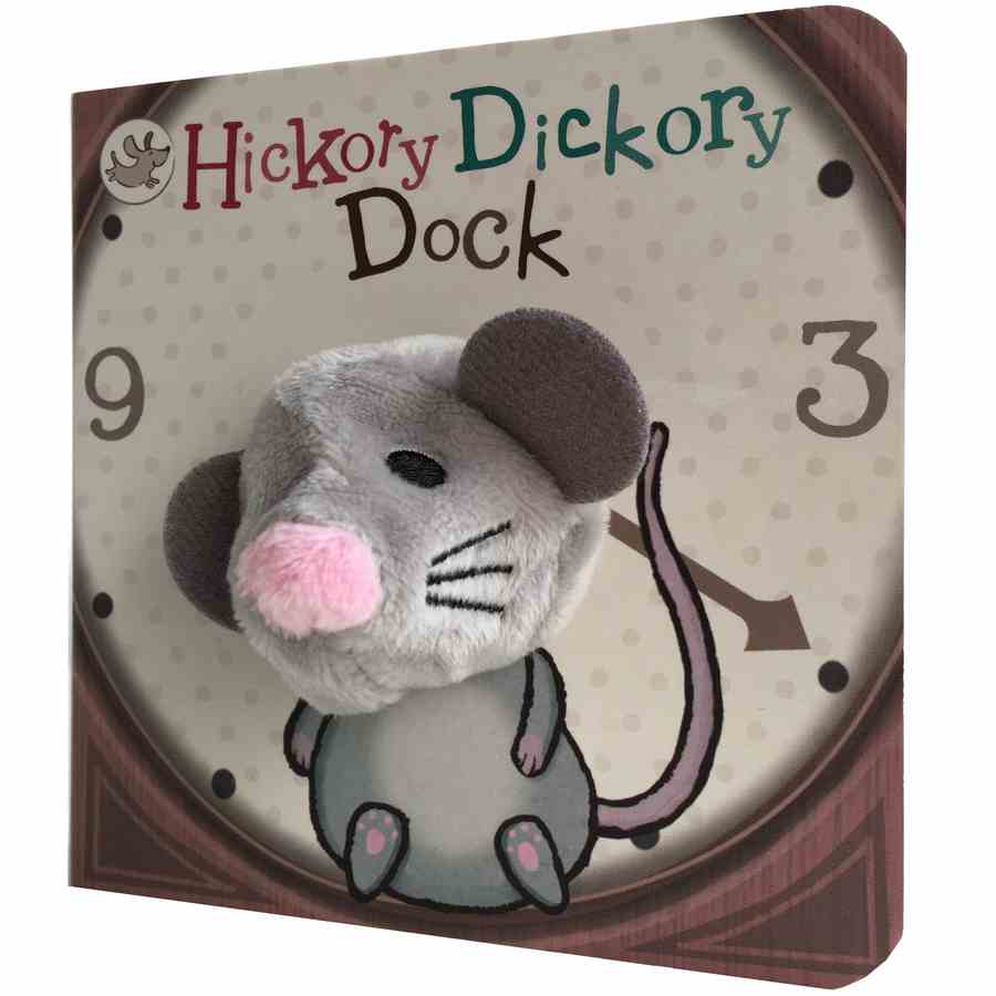 Finger Puppet Chunky Book - Hickory Dickory Dock front