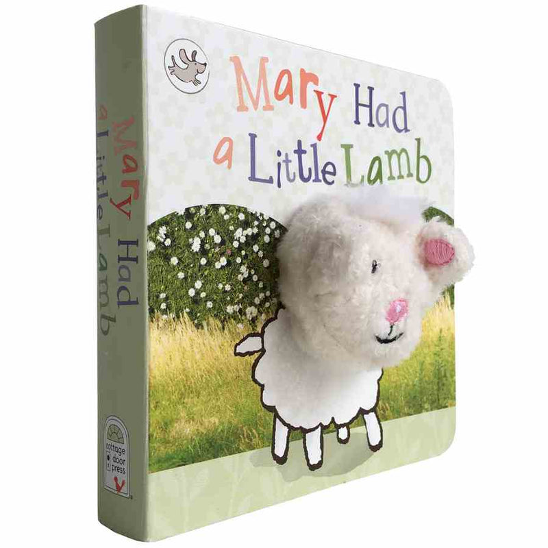 Finger Puppet Chunky Book -  Mary Had A Little Lamb angled