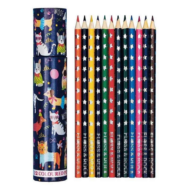 Floss & Rock Pets Party Pencils 12 pack 37P3046