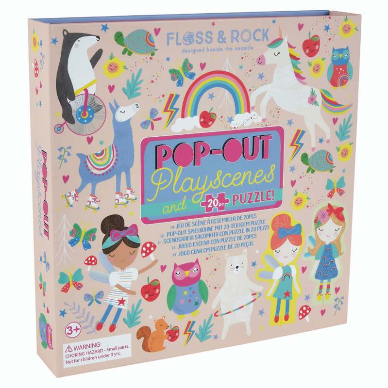 Floss & Rock Pop Out Playscene Rainbow Fairy 43P6374 front