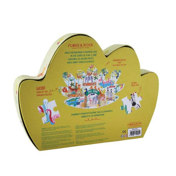 Floss & Rock Jungle 80-piece Jigsaw 38P3434 back