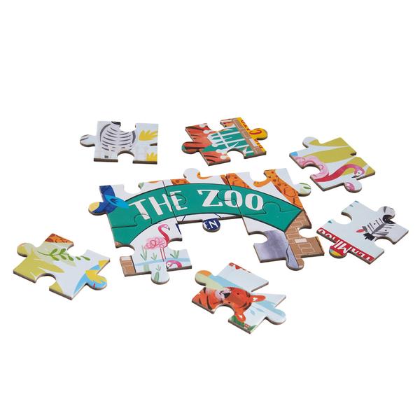Floss & Rock Jungle 80-piece Jigsaw 38P3434 open