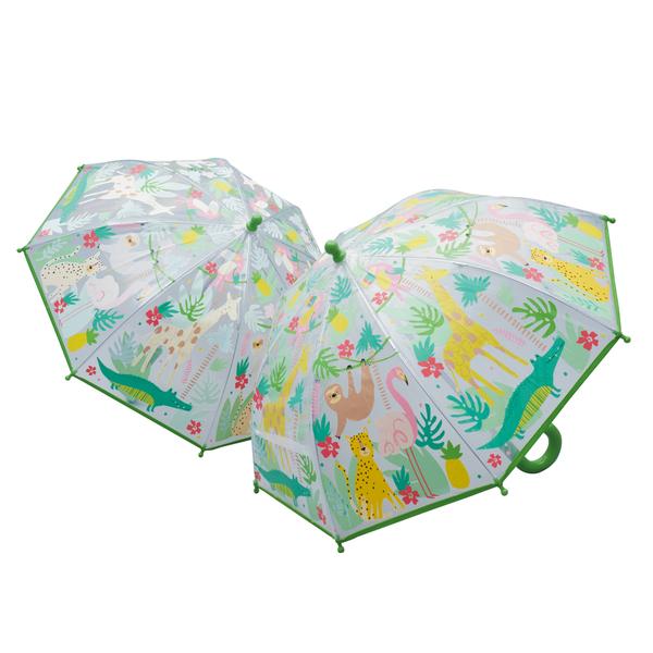 Floss & Rock Jungle Colour Changing Umbrella 38P3397
