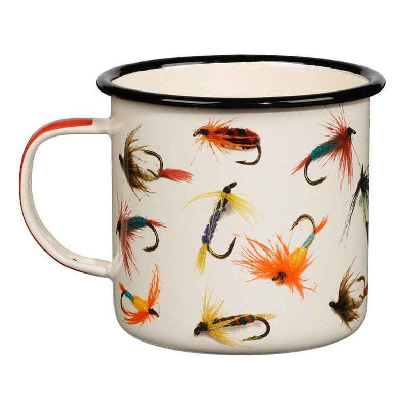 Fly Fishing Enamel Mug HLS015 main