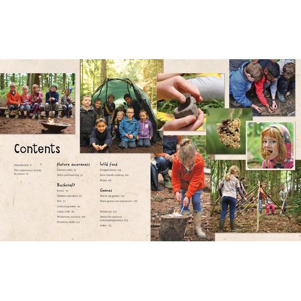 Forest School Adventure paperback Book inside