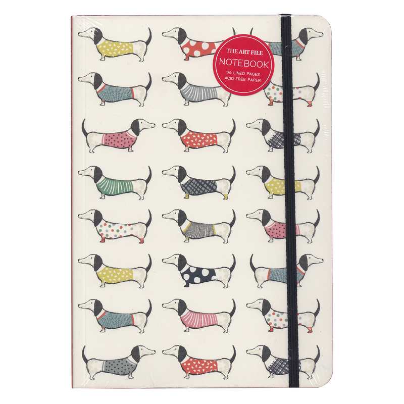 Frank Sausage Dog A5 Lined Notebook