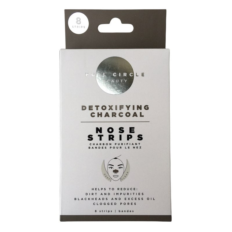 Full Circle Beauty Detoxifying Charcoal Nose Strips front