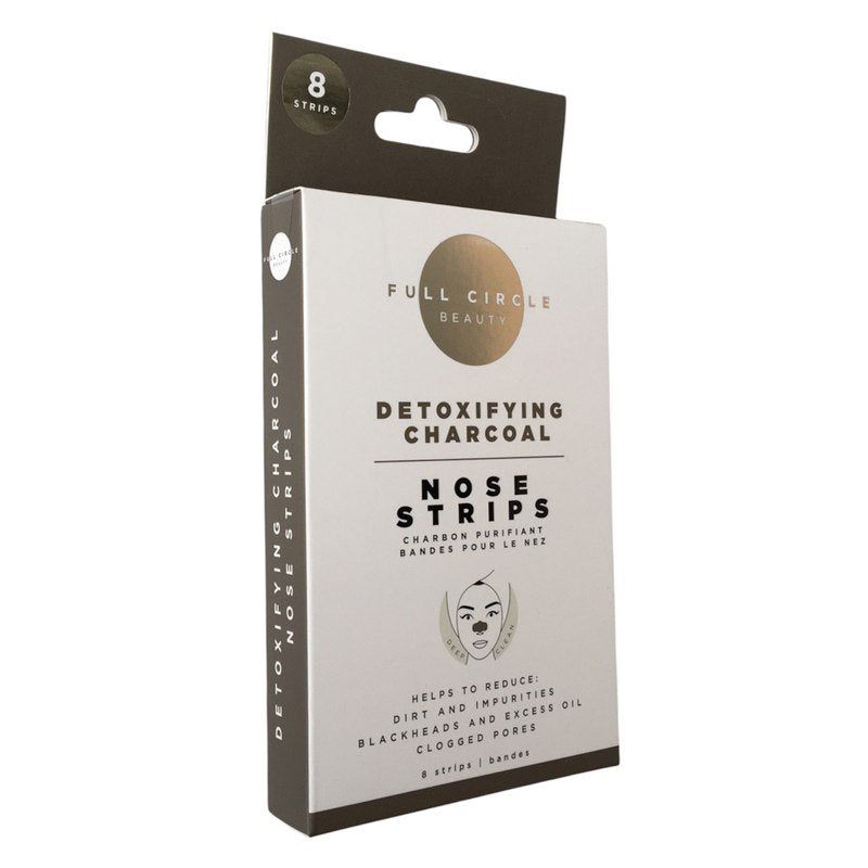 Full Circle Beauty Detoxifying Charcoal Nose Strips side