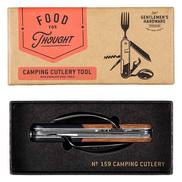 Gentleman's Hardware Camping Cutlery Tool GEN159