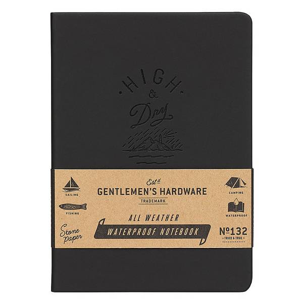 Gentleman's Hardware Waterproof Notebook GEN132 front