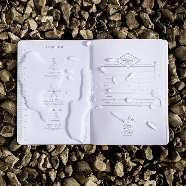 Gentleman's Hardware Waterproof Notebook GEN132 lifestyle