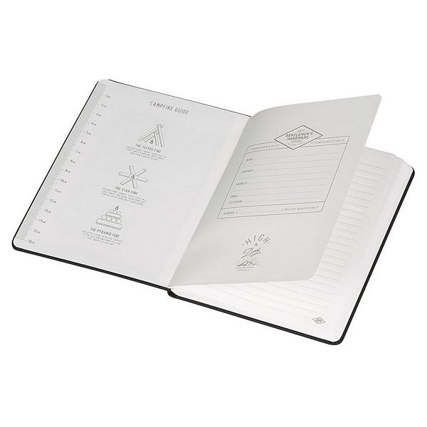 Gentleman's Hardware Waterproof Notebook GEN132 open
