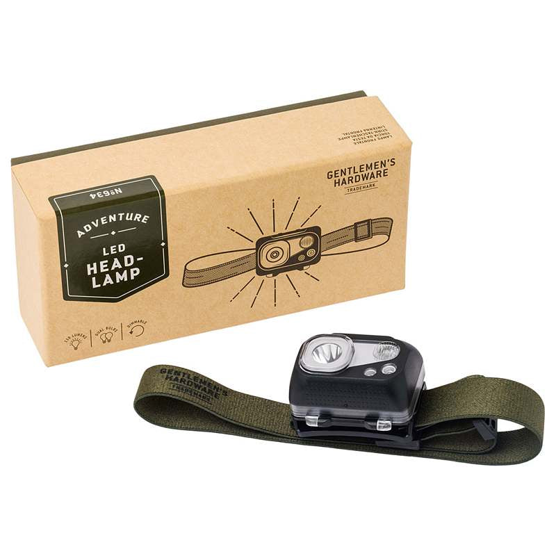 Gentlemen's Hardware Waterproof LED Head Torch GEN634 main