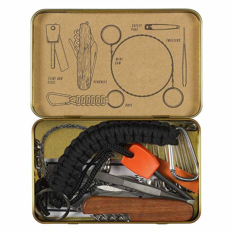 Gentlemen's Hardware Survival Kit open