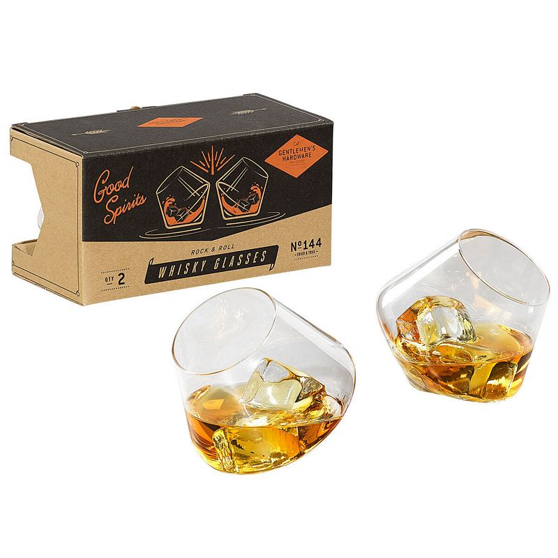 Gentlemens Hardware Rock And Roll Whisky Glasses GEN144 main