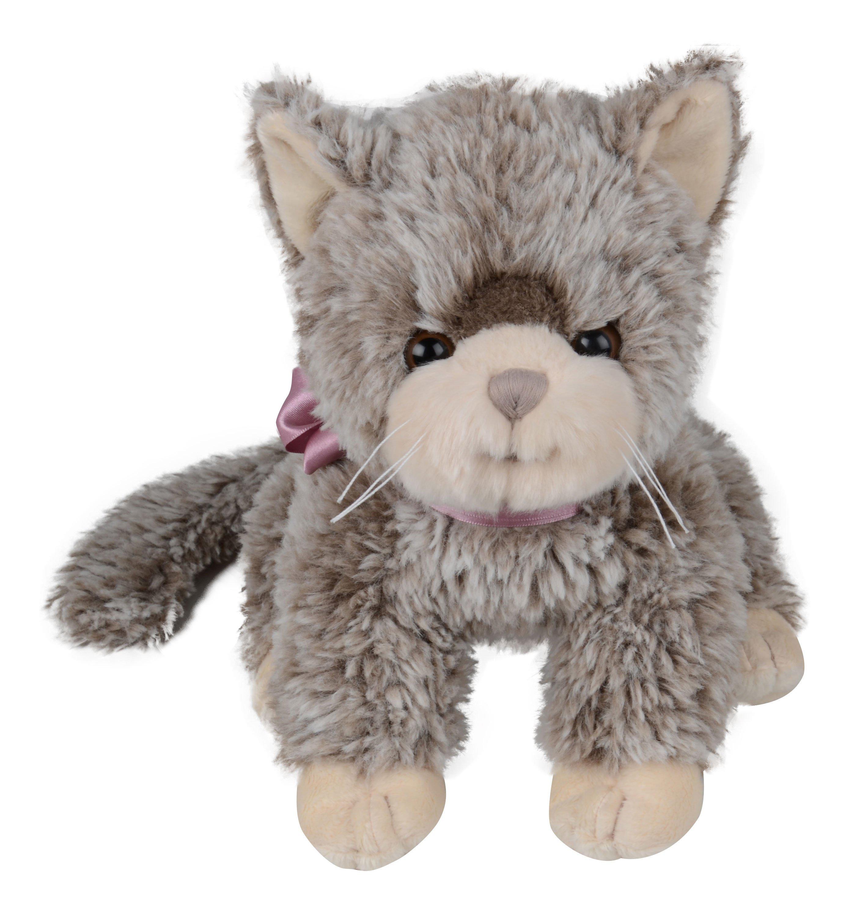 Bukowski Bears - Soft Toy Kitten - Gilbert with purple bow