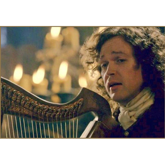 Gillibride MacMillan as the Bard in Outlander