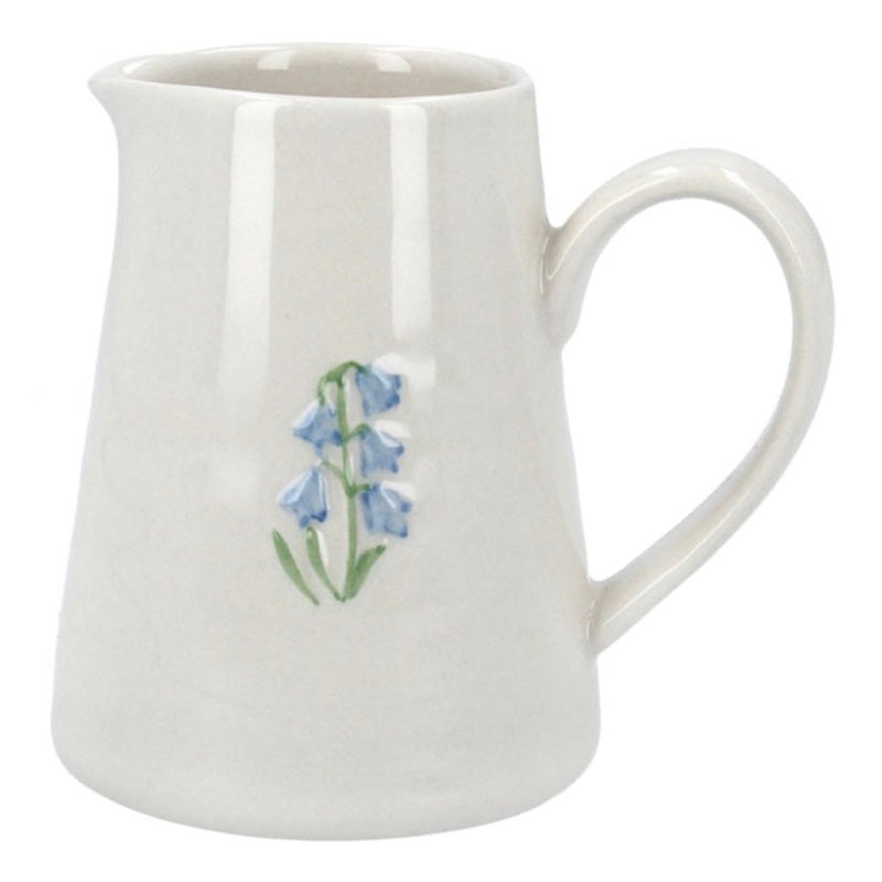 Gisela Graham Bluebell Ceramic Mini Jug 81013