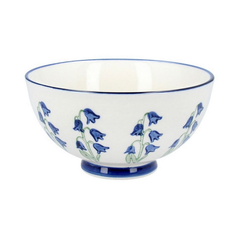 Gisela Graham Bluebells Stoneware Bowl Small 81133 main
