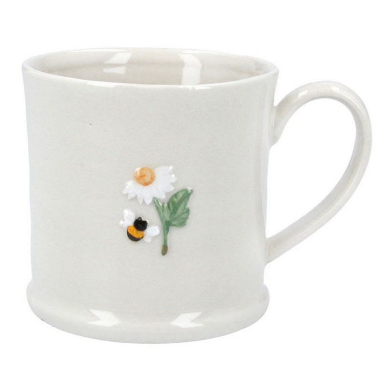 Gisela Graham Daisy & Bumblebee Ceramic Mini Mug 81043 main