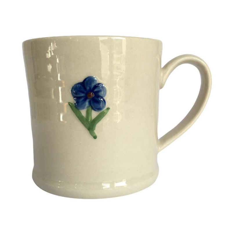 Gisela Graham Forget-Me-Not Mini Ceramic Mug front