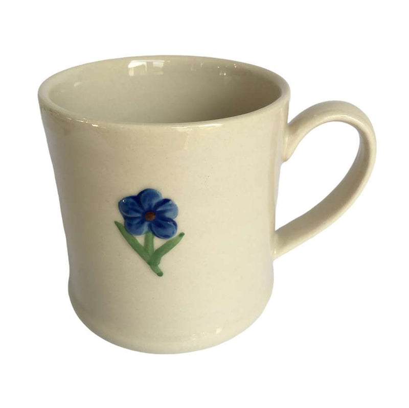 Gisela Graham Forget-Me-Not Mini Ceramic Mug tipped