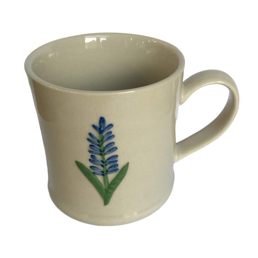 Gisela Graham Lavender Mini Ceramic Mug tipped
