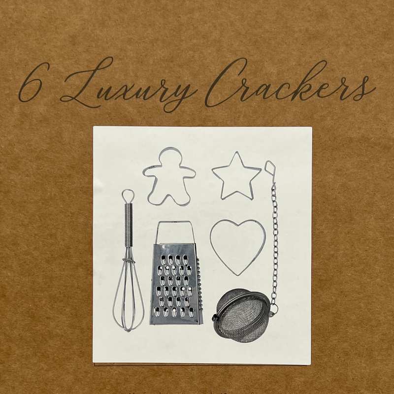 Gisela Graham Robin & Berries Luxury Christmas Crackers 36843 