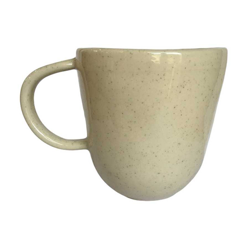 Gisela Graham Yellow Daisy Artisan Ceramic Mug back