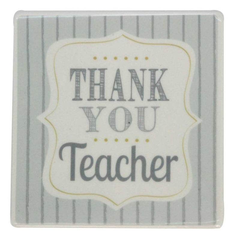 Thank You Teacher Ceramic Coaster at The Old School Beauly