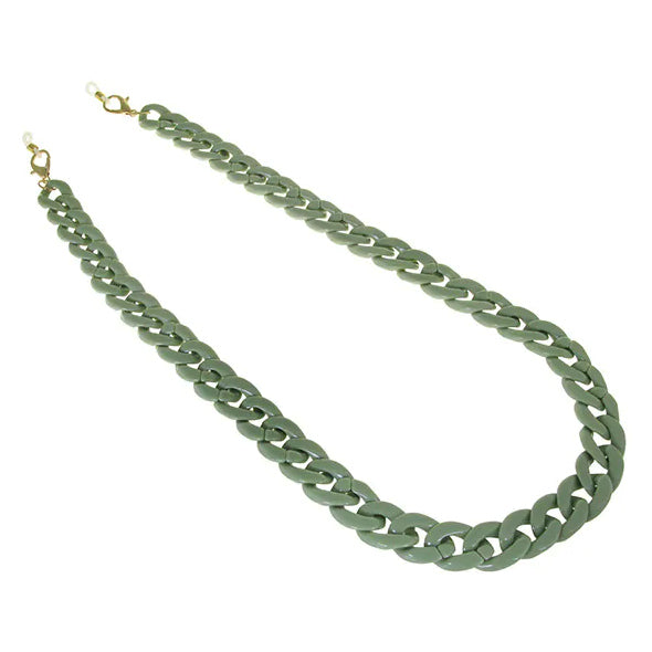 Glasses Chain Flat Chunky GX1055 Sage