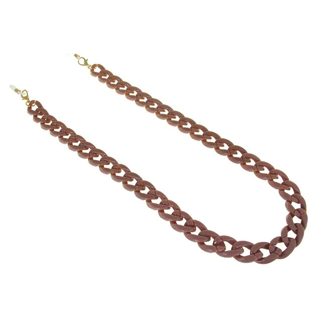 Glasses Chain Flat Chunky GX1055 Taupe