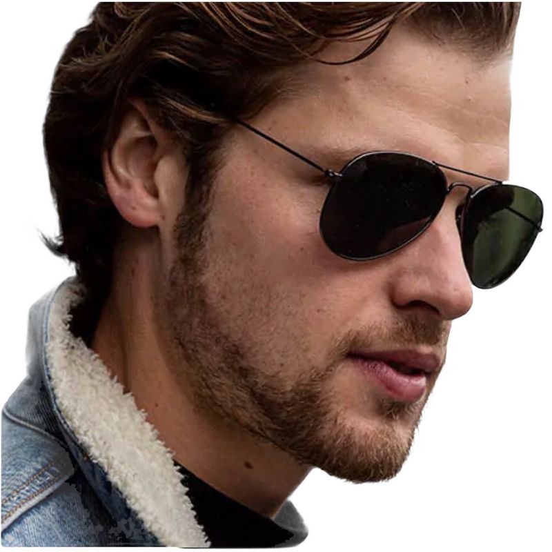 GoodLookers Reading Sunglasses Ace Gun Metal GL2255SGUN on male model front