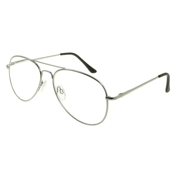 GoodLookers Reading Sunglasses Ace Silver GL2255SIL side