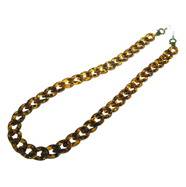 Goodlookers Flat Chunky Glasses Chain GX1055 tortoiseshell
