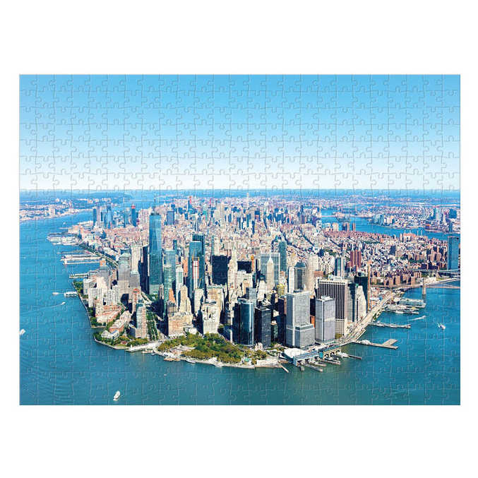 Gray Malin New York City Double-Sided 500 Piece Jigsaw Puzzle completed front