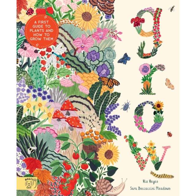 Grow A Children's Guide To Plants Hardback Book front
