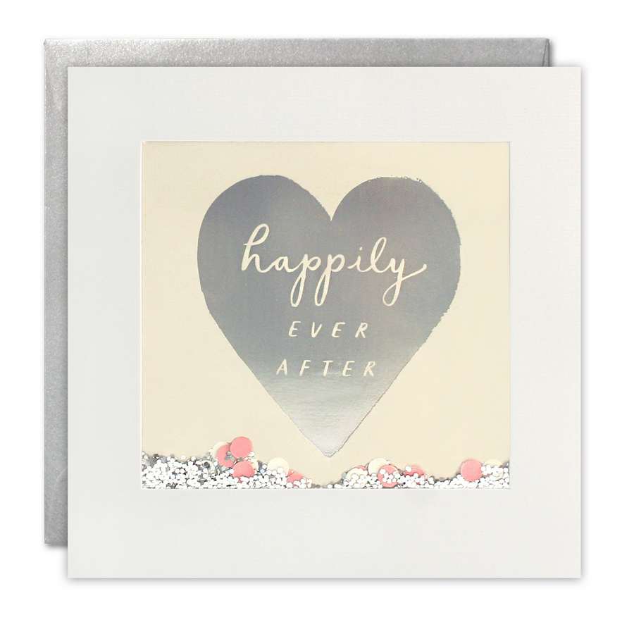 Happily Ever After Wedding Shakies Card PT2893