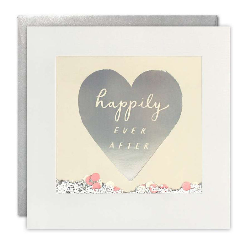 Happily Ever After Wedding Shakies Card PT2893