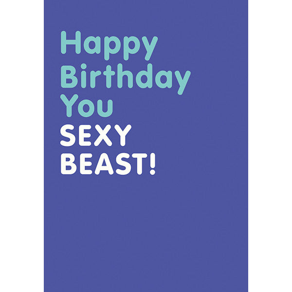 Happy Birthday You Sexy Beast SN13