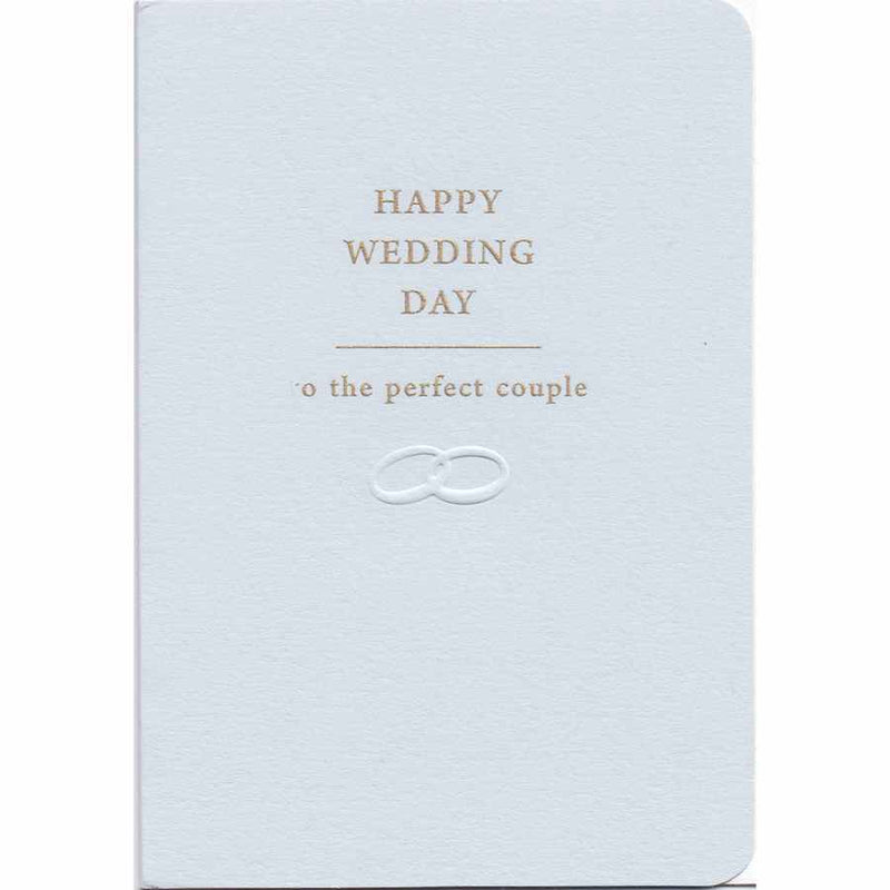 Happy Wedding Day To The Perfect Couple card