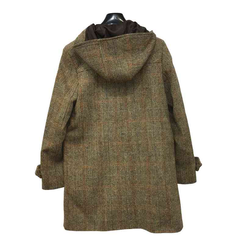 Harris Tweed Duffle Coat reverse