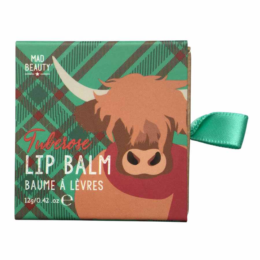 Highland Cow Lip Balm - Tuberose front