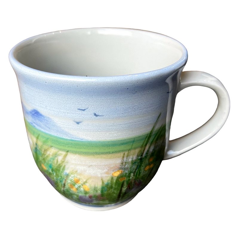 Highland Stoneware Machair Mug 425 0607MAC top